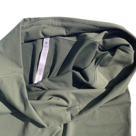 Lululemon Wunder Train Leggings High Rise Tight 25" Green Twill Size 20 - Picture 9 of 11